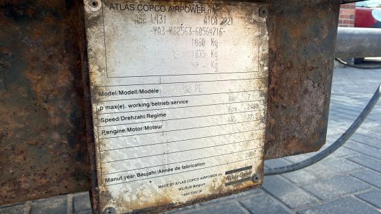 Mobilna sprężarka powietrza Atlas Copco Xas 67 DD (3)