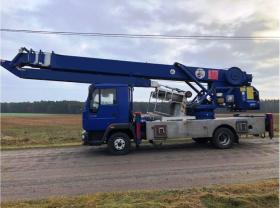  Dźwig dekarski Klaas K2934. 34 metry 1500kg udźwigu